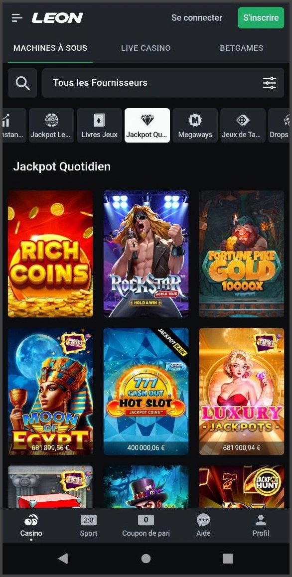 Meilleur casino leon à France